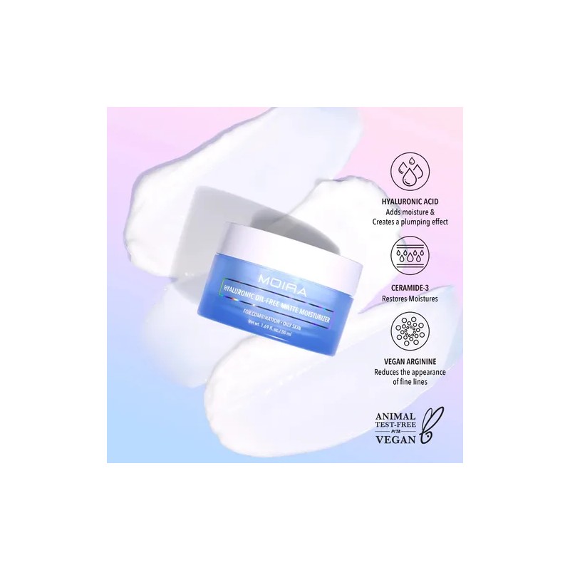 Crema Facial Control Grasa Moira Cosmetics Para Piel Grasa Tipo