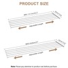 VanlonPro Expandable Closet shelf Metal Storage Rack Adjustable Closet Rod