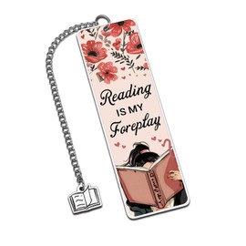 Funny Book Markers for Reading Women Book Lovers Gifts, Dark Romance Bookmark Read Gifts for Spicy Readers Women Girls Female Friends, Book Markers for Adults