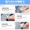Hemming Clips, Set of 10, Transparent White, ABS Plastic, Clothing