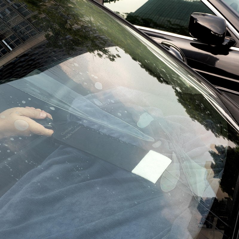 Gomake Window Tint Tools Bulldozer Squeegee Scrubber Paddle Squeegee Long