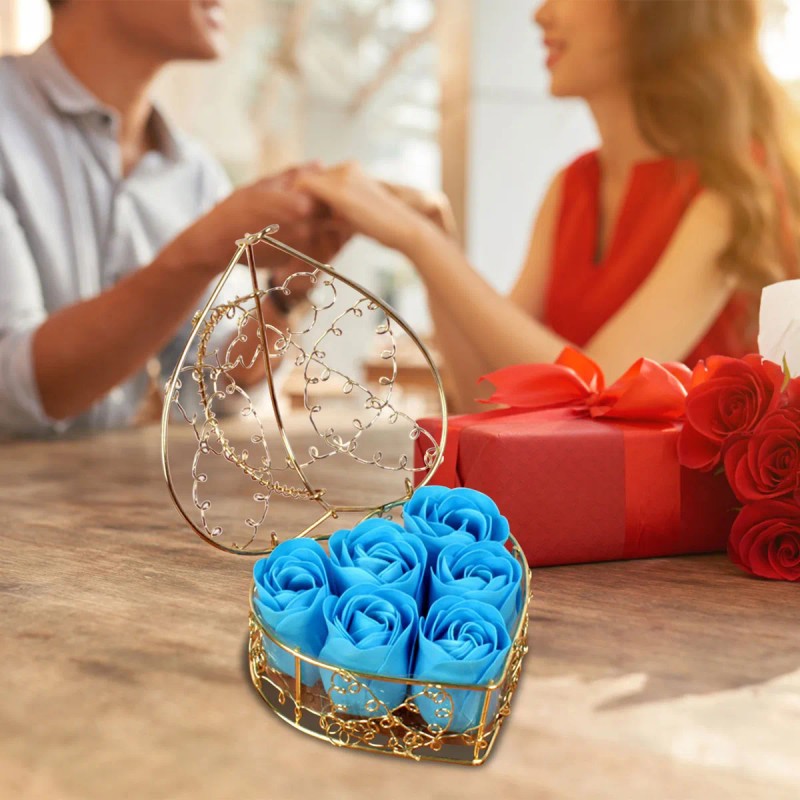 Cesta De Hierro J Soap Iron, Caja De Regalo Con