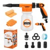 16 IN 1 Car Wash Foam Gun, Foam Cannon,Adjustable Hose