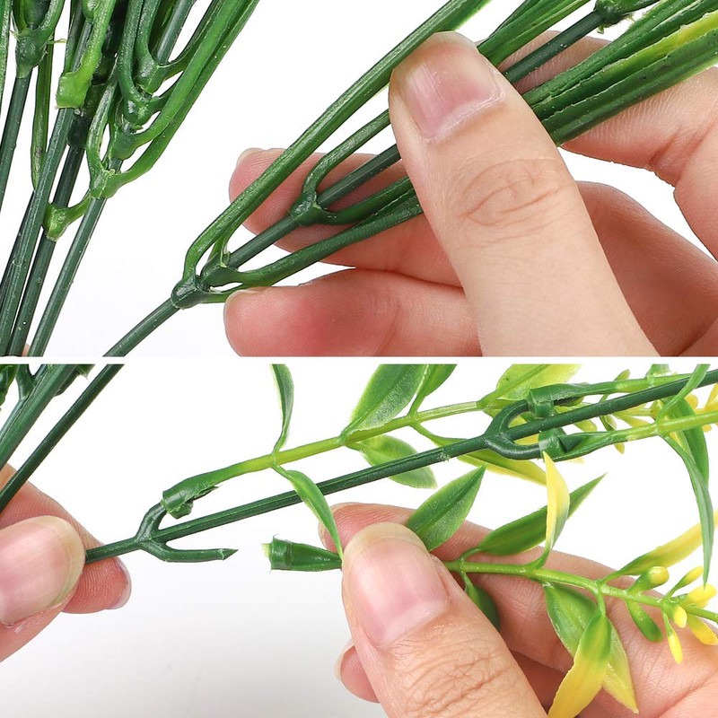 AGEOMET 造花 屋外 耐UVプラスチック 屋外用 造花 シルク製 造花 屋外用 屋外用