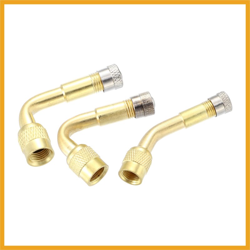 Partuto 9pcs Tire Valve Stem Extension Dual Extender Pipe 7.1"