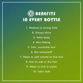 It’s a 10 Haircare - Miracle Firm Hold Styling Gel, Natural Look, Flexible, On Wet or Dry Hair, for Men and Women, 148ml