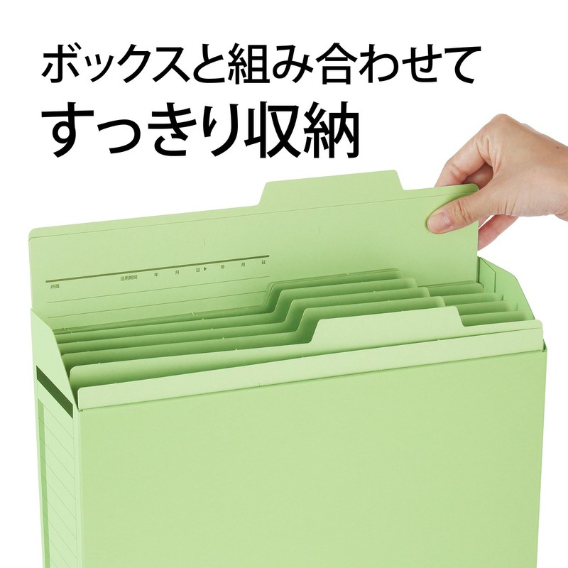 Plus Individual Folders, Recycled Paper