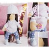 GMMH Bastelset zum Selbermachen Puppe Nähset Stoff Doll Dafny 30