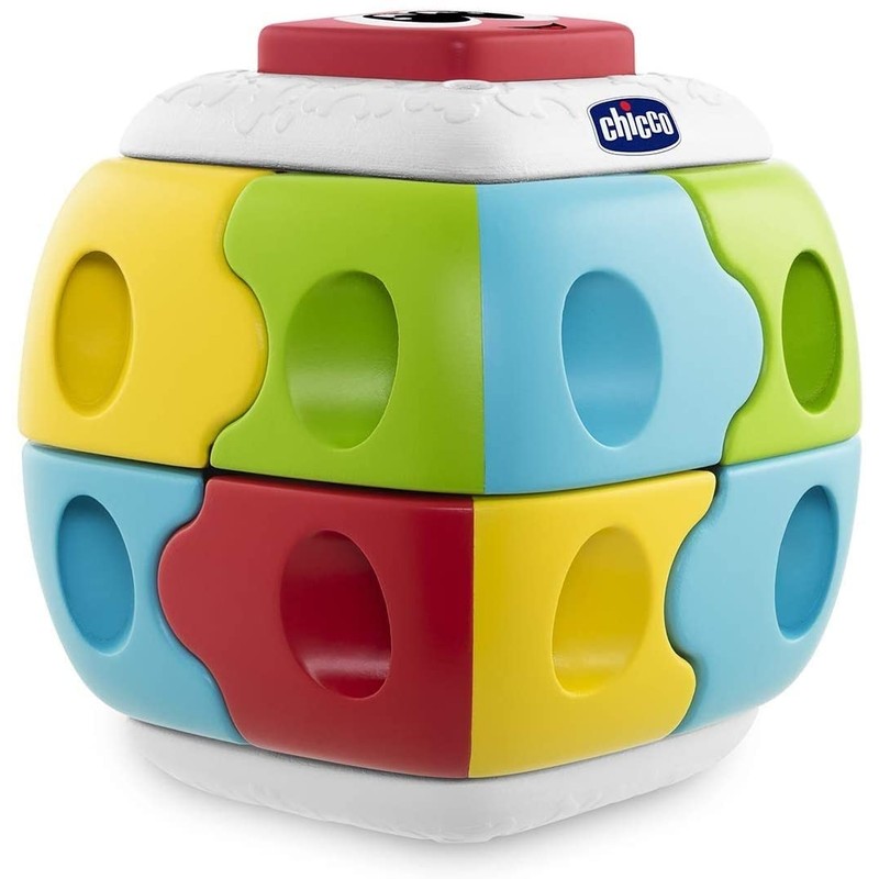Chicco 2 in 1 Q-Bricks Plastic Cube Modular Toy Promotes