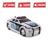 Mighty Fleet Mighty Motorized Police Cruiser Toy Police Car -