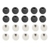 20pcs Wire Hole Caps Flexible Cable Cord Grommets Wire Covers