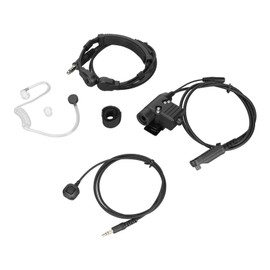 7.1mm Telescopic Throat Headset Finger Mic U94 PTT Radio Earpiece for Baofeng UV9R UV9R PLUS UVXR BF9700