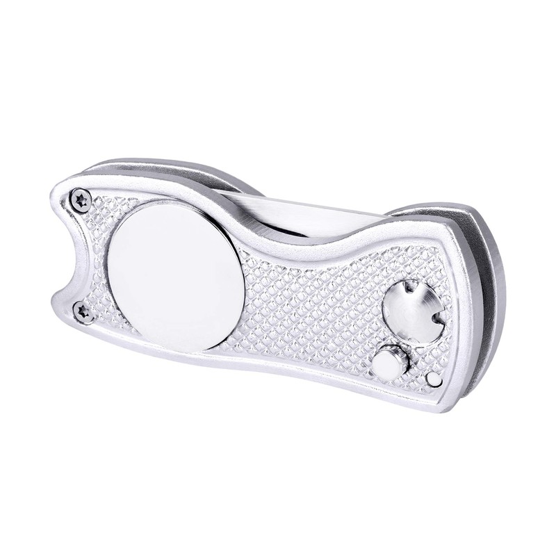 Mile High Life All Metal Foldable Golf Divot Tool with