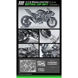 Top Studio 1/12 Kawasaki Ninja Ninja H2R dyitexi-ruappusetto td23182