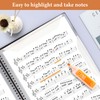 A4 Sheet Music Folder, 4 Page Expand, Writable Choir Folder,