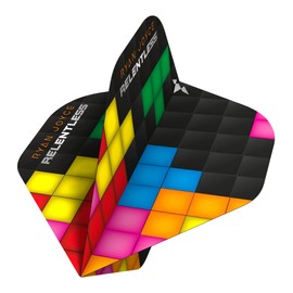 Mission Darts Ryan Joyce Premium Extra Strong Dart Flights 100 Micron Standard No.2 - 10 Sets of 3 Flights - Multi-Colour (10XF3770)