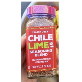 Trader Joe's LOT (X3) Trader Joe's Chile Lime Seasoning Blend Spice 2.9 oz Exp 2026