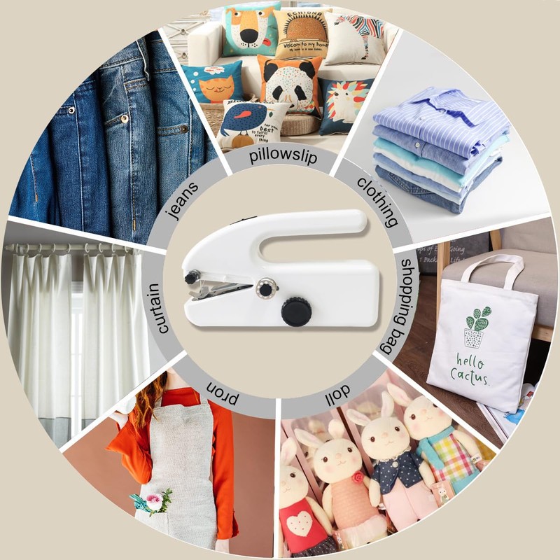 portable handheld sewing machine，hand sewing machine for adults & beginners，mini