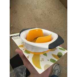 Zyliss Slice & Peel 3-in-1 Mango Slicer, Peeler & Pit Remover Tool - Mango Cutter wi...