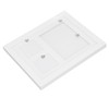 Baby Footprint Kit DIY 3 Compartment Newborn Handprint Footprint Frame