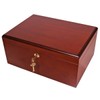 Bargain Cigar Humidor Clasico Rojo Desktop Humidor for 100 Cigars