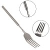 an 1 Piece Stainless Steel Telescopic Extendable Fork for Dinner