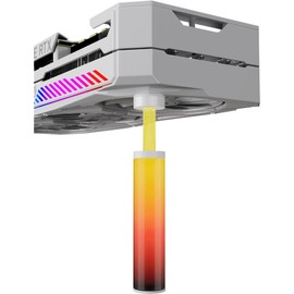 Novonest gpu support grabo stay, gpu stay, 5V 3PIN ARGB video card holder, height adjustment, grab, support, free stretching, graphic card support, GPU stand, vga support stay "ARGB80T"