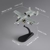 Sky Trek 1/100 Fighter Jet Model A-10C Thunderbolt II Warthog