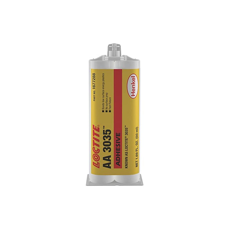 Loctite 1677288 3035 Clear Amber Polyolefin Bonder