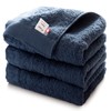Trampalan Imabari Towel, Face Towel, Set of 3, Fluffy, Absorbent,