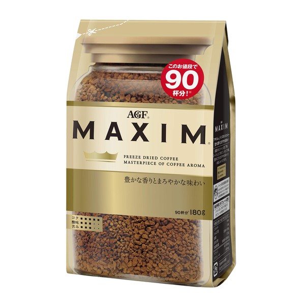 Agf Maxim Instant Coffee Bag 180g