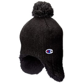 Champion 454-0010 Kids' Knit Cap, Black