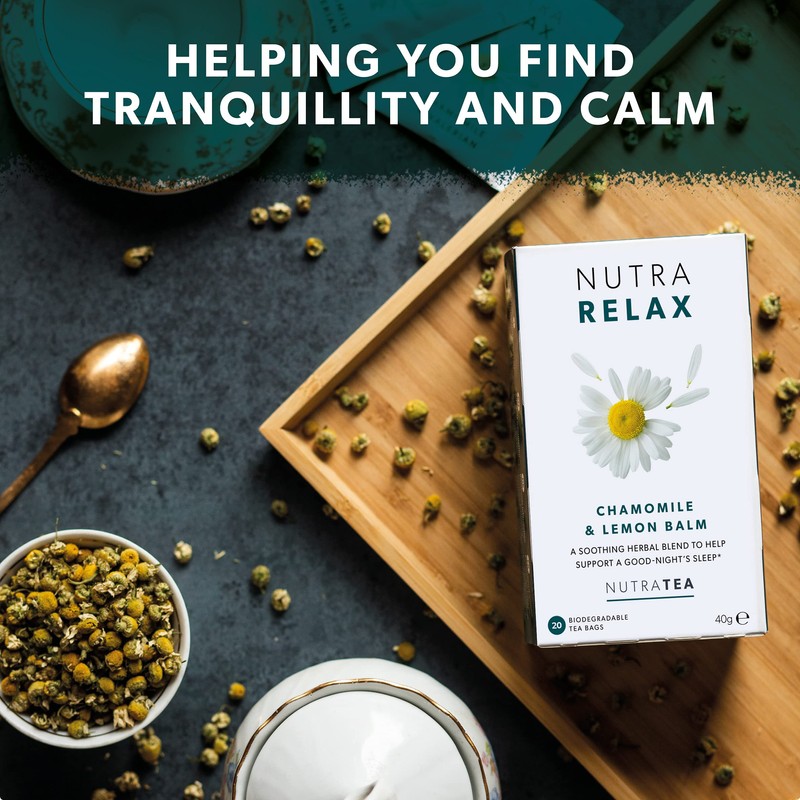 NUTRARELAX - Sleep and Calming Tea – Helps with Relaxation