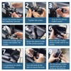 Wheelchair Navigation Holder for Cell Phone, 360°Adjustable Mobile Phone Bracket