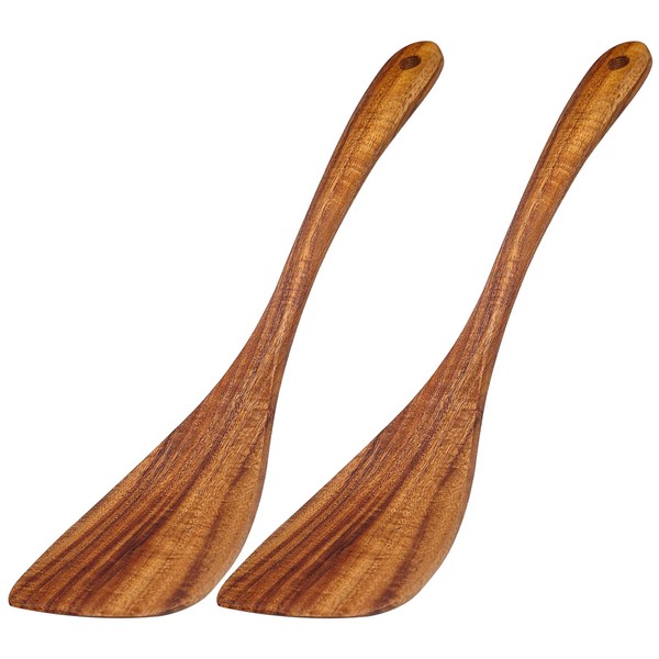 Galenecx Set of 2 Spatulas, 31 x 7 cm, Acacia