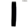 Formia HWC-012W-BK Wall Clock, Easy to View, Simple, Silent, Continuous