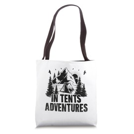 In Tents Adventures Camping Scouting Scouts Scout Tote Bag
