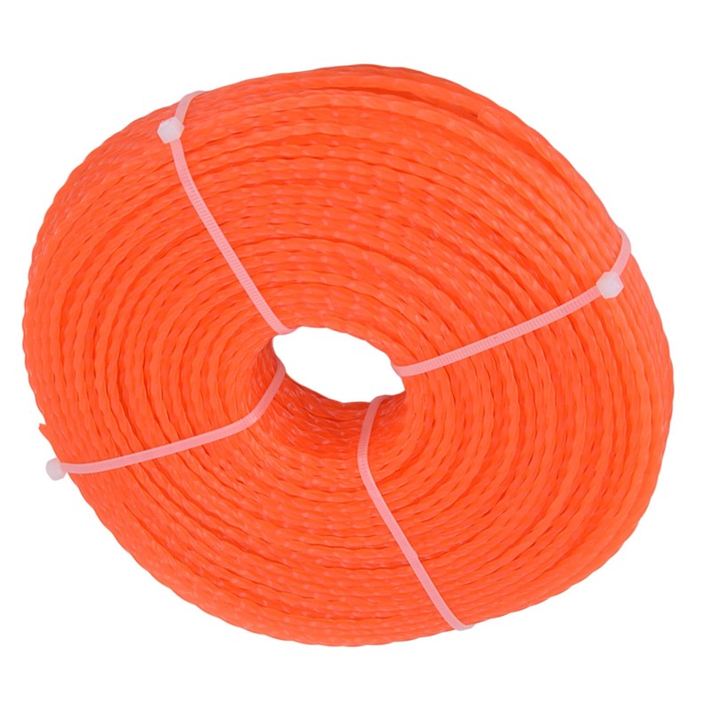 Nylon Trimmer Cord 2.7mm 100m Twist Shape String Trimmer Line