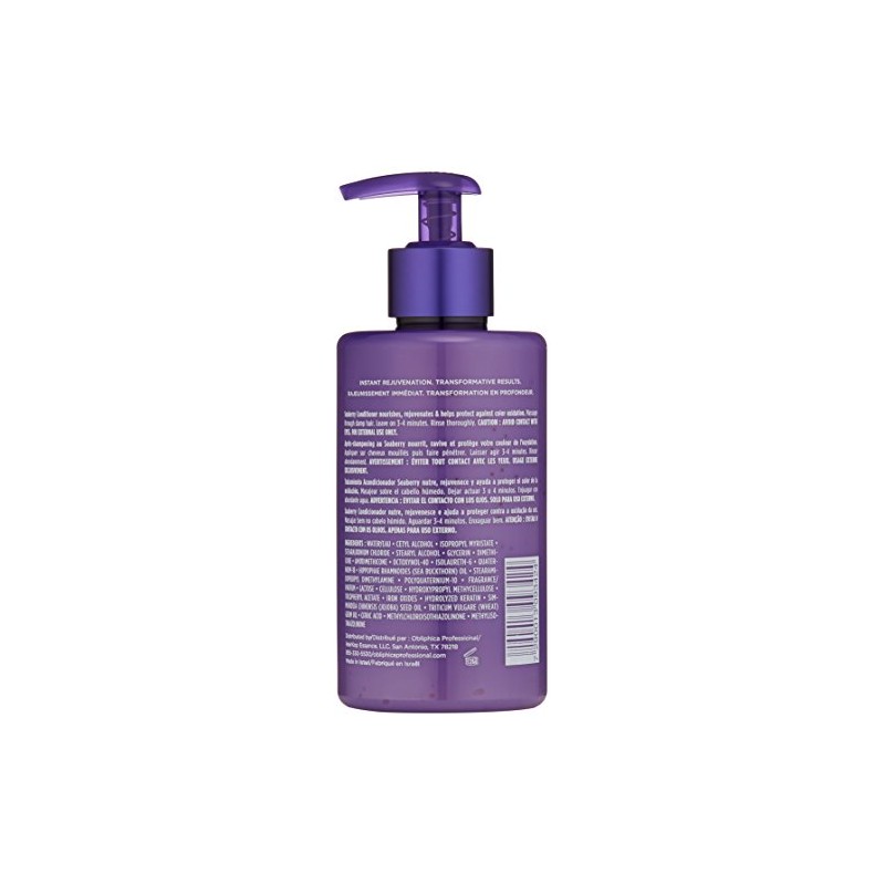 Obliphica Seaberry Conditioner for Wavy Hair - Frizz Control, Curly,