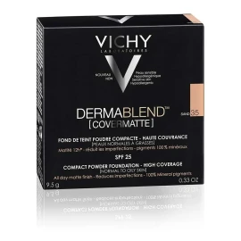 Polvo Compacto Vichy Covermatte Dermablend Tono Sand 35 9.5g