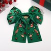 Christmas Hair Bows for Women Christmas Bow Tree Hair Bow