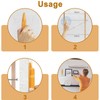 2 PCS Magnetic Stud Finder, Compact and Portable Wall Stud