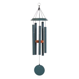 Shenandoah Melodies by Wind River - 29 inch Green Wind Chime for Patio, Backyard, Garden, and Outdoor décor (Aluminum Chime) Made in The USA