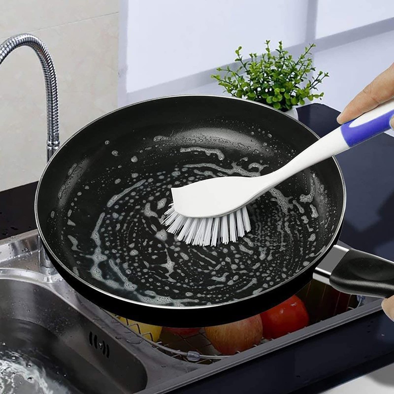 Dish Brush, Scrubbing Brush for Pans Pots Kitchen Sink washing