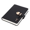 A5 Vintage Lockable Journal with Heart-Shape Lock & Key 160
