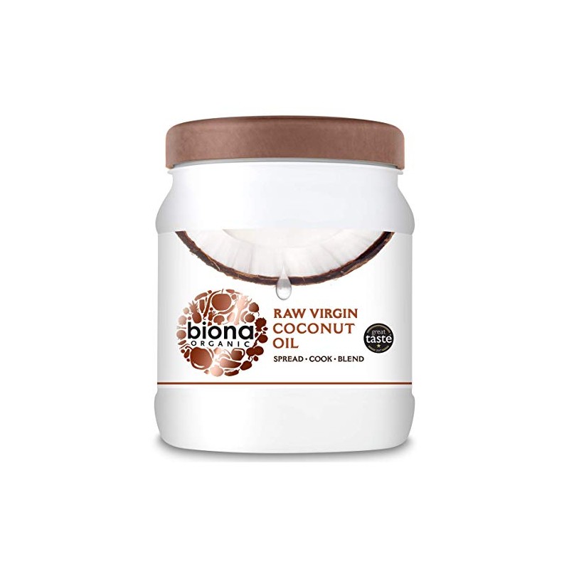 2 X Biona Organic Raw Virgin Coconut Oil 800 g
