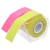 Merangue Sticky Note Dispenser, 32.7 Feet, Yellow/Pink