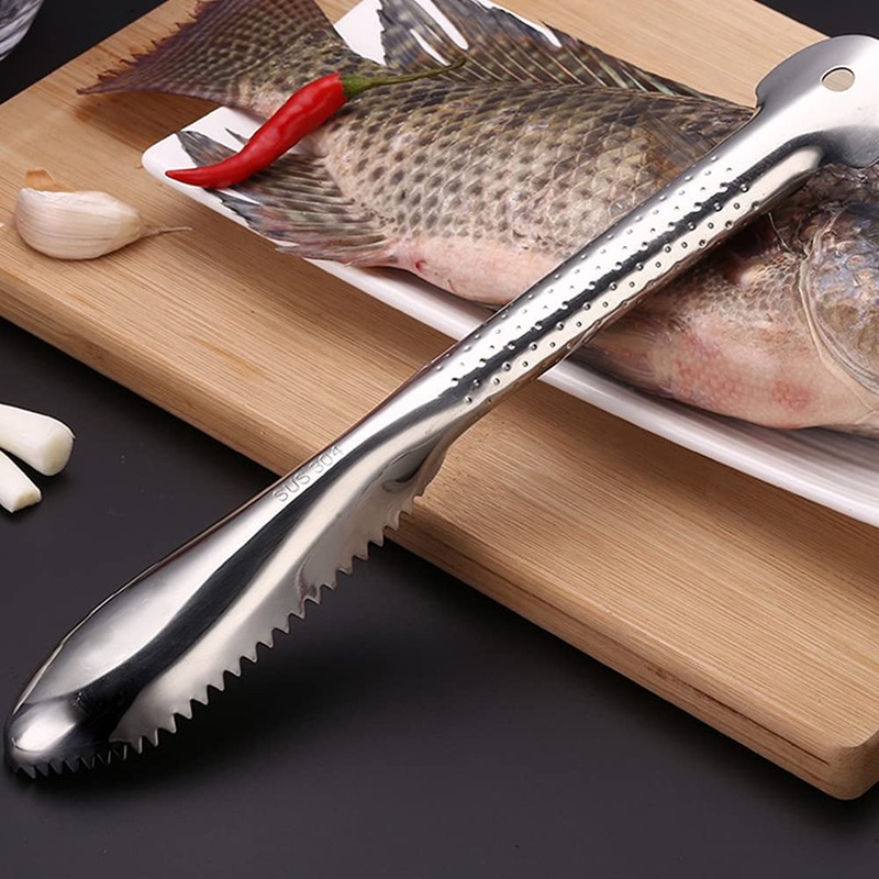 Stainless steel fish scale remover, professional fish scaler fish scaler