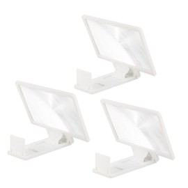 Operitacx 3Pcs Screen Amplifier Practical Radiation Screen Enlarger Stand for Enhanced Viewing Experience