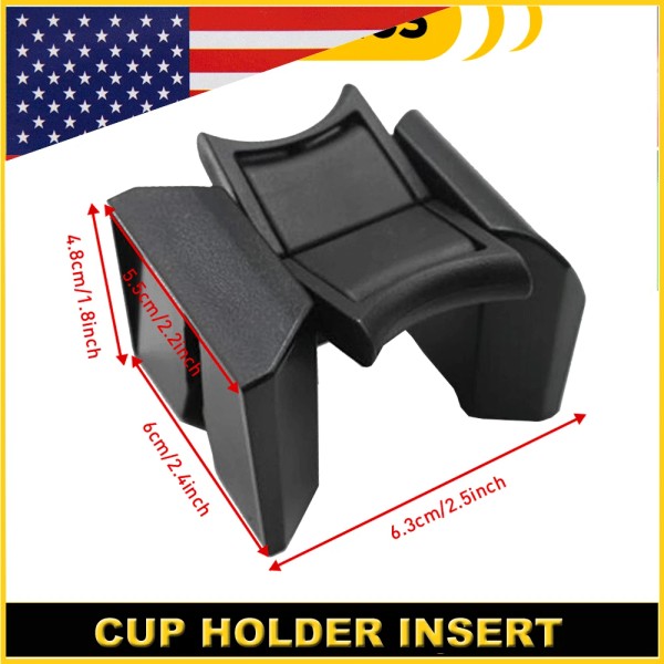 OXILAM For 2007-2011 Toyota Camry Center Console Cup Holder Insert